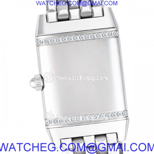 Jaeger LeCoultre 265.8.08 Reverso Quartz Female Stainless Steel 3