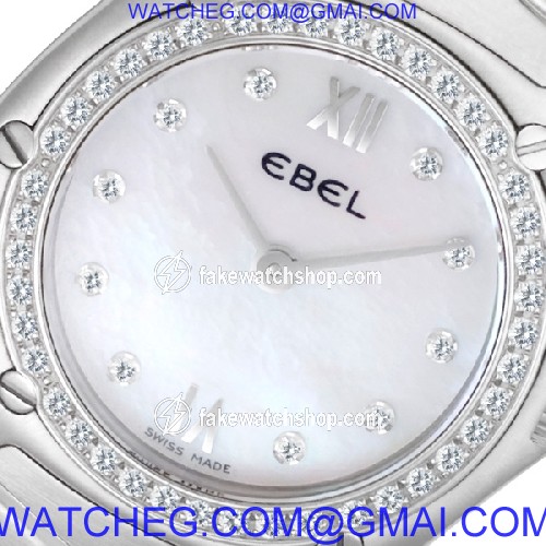 Ebel e9157F14 Sportwave Quartz Female Stainless Steel 3