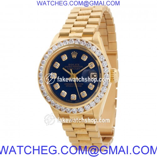 Rolex 6927 Datejust Automatic Female 18k yellow gold 3