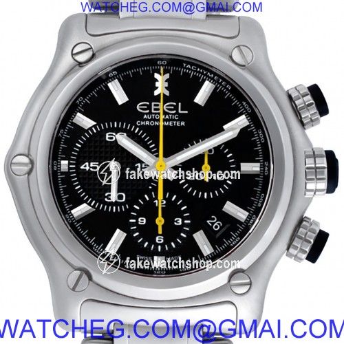 Ebel E9137l72 Chronograph Automatic Male Stainless Steel 3