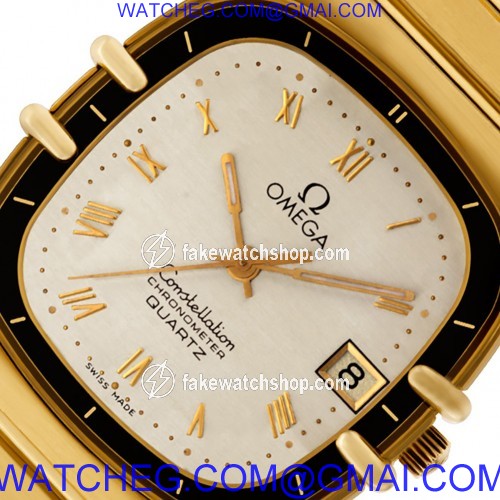 Omega 1431 Constellation Quartz Unisex 18k yellow gold 3