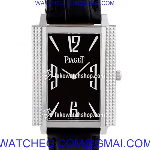 Piaget GOA30161 Black Tie Manual Male 18k White Gold 3