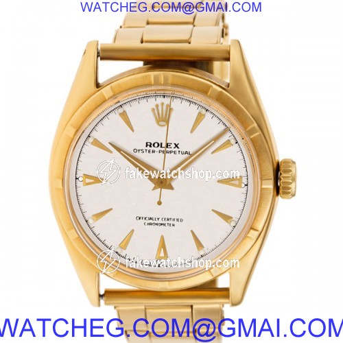 Rolex 6085 Oyster Perpetual Automatic Unisex 18k yellow gold 3