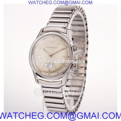 Girard Perregaux 1475 Alarm Manual Male Stainless Steel 3