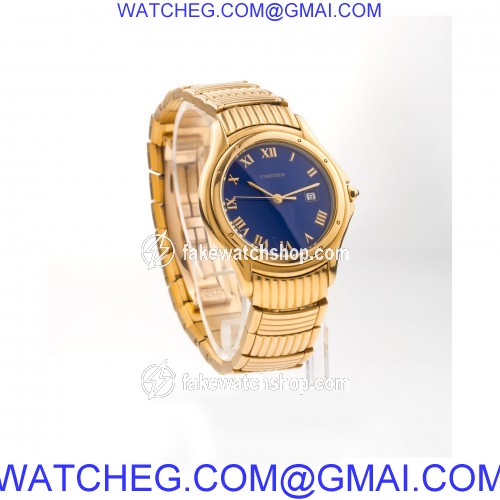 Cartier 1170 Cougar Quartz Unisex 18k yellow gold 3