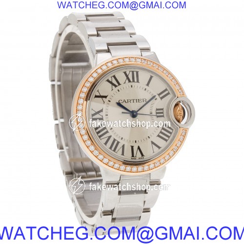 Cartier WE902080 Ballon Bleu Automatic Female Stainless Steel 3