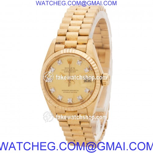 Rolex 6917 Datejust Automatic Female 18k yellow gold 3