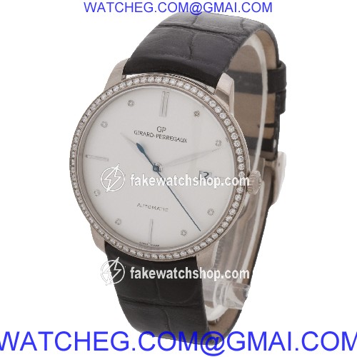 Girard Perregaux 49525D53A1A-BK6A 1966 Automatic Male 18k White Gold 3
