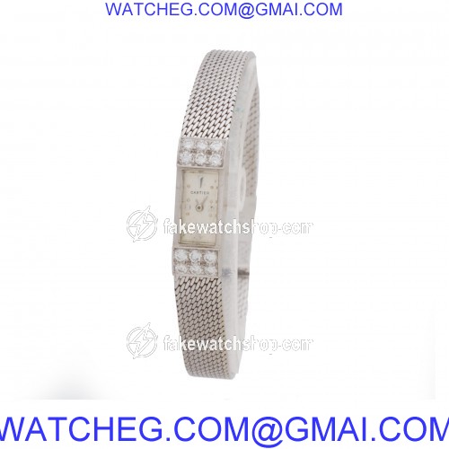 Cartier 8064269  Manual Female 18k White Gold 3