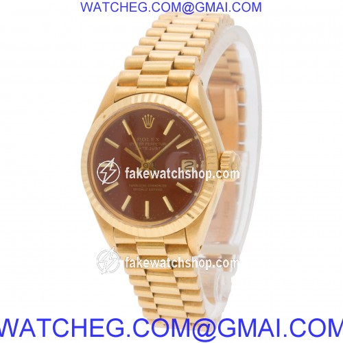 Rolex 6917 Datejust Automatic Female 18k yellow gold 3