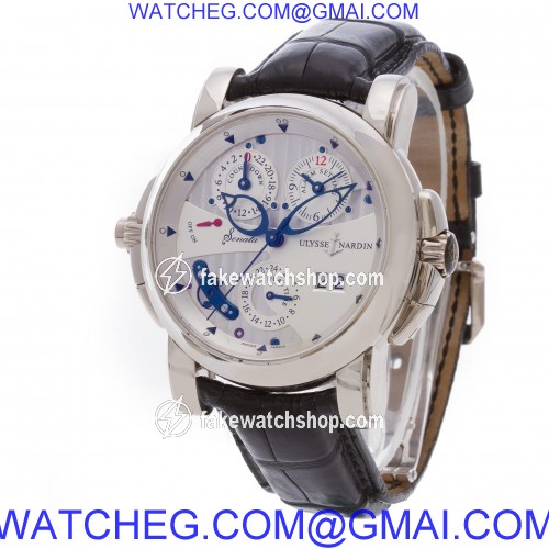 Ulysse Nardin 670-88 Sonata Cathedral Automatic Male 18k White Gold 3