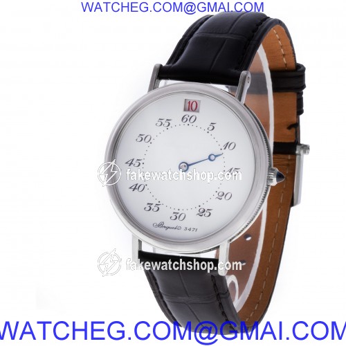 Breguet 3420 Jump Hour Automatic Male Platinum 3