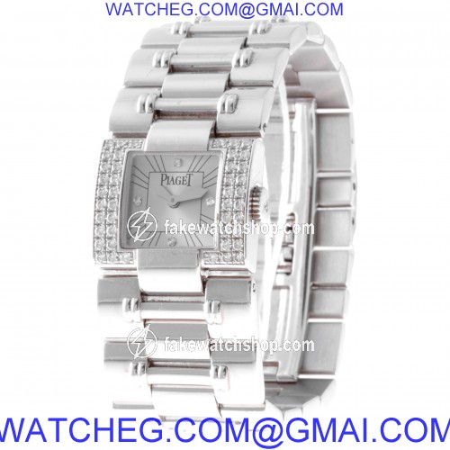 Piaget 50011 K83 Dancer Quartz Female 18k White Gold 3