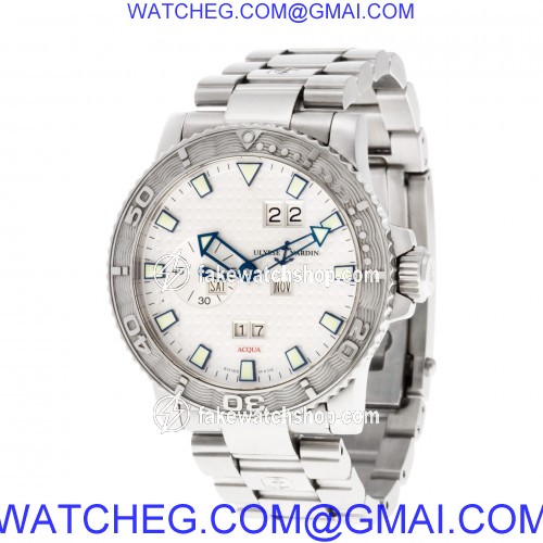 Ulysse Nardin 333-55-7 Aqua Marine Perpetual Automatic Male Stainless Steel 3