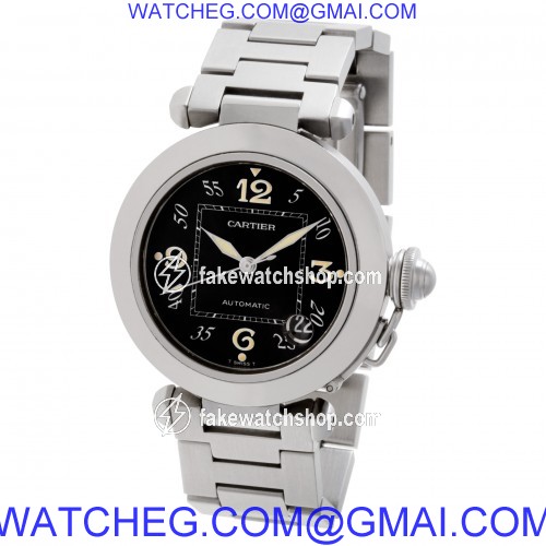 Cartier 2324 Pasha Automatic Female Stainless Steel 3
