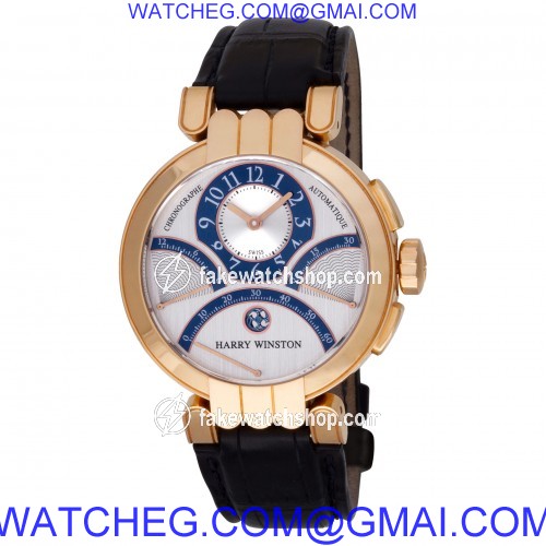 Harry Winston PREACT39RR002 Premiere Automatic Male 18k rose gold 3