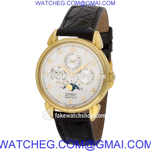Movado 40.B3.881 Perpetual Calendar Automatic Male 18k yellow gold 3