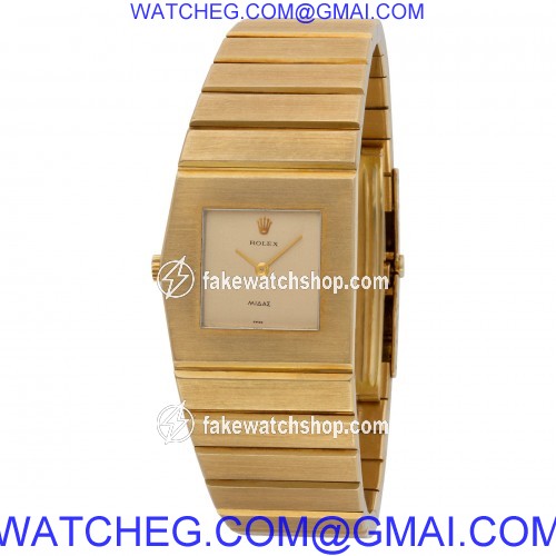 Rolex 9630 King Midas Manual Male 18k yellow gold 3