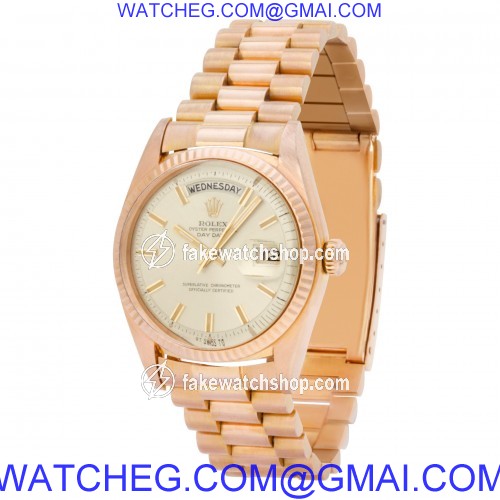 Rolex 1803 Day-Date Automatic Male 18k rose gold 3