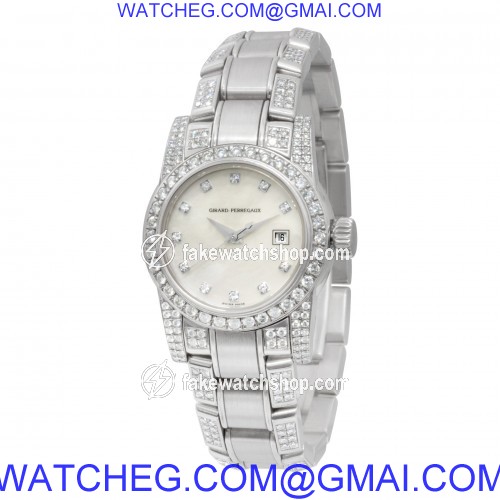 Girard Perregaux 8039 Classic Automatic Female 18k White Gold 3