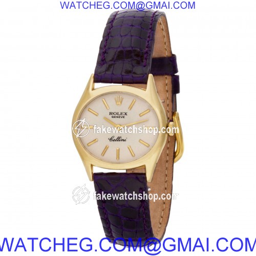 Rolex 3802 Cellini Manual Female 18k yellow gold 3