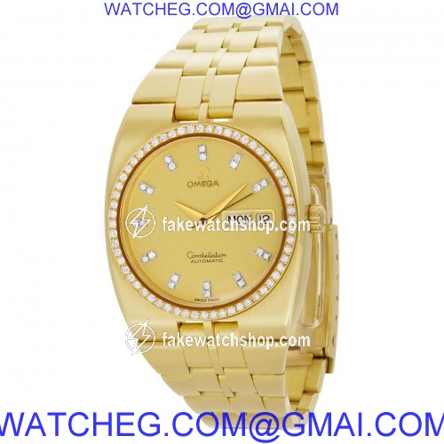 Omega 168.0054 Constellation Automatic Male 18k yellow gold 3