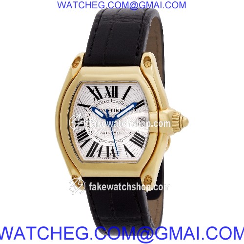 Cartier W62005V2 Roadster Automatic Male 18k yellow gold 3