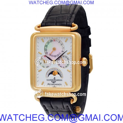 Ulysse Nardin 161-42 Michaelangelo Automatic Male 18k yellow gold 3