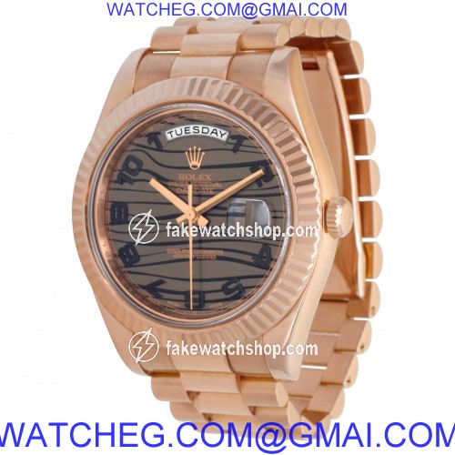 Rolex 218235 Day-Date II Automatic Male 18k rose gold 3