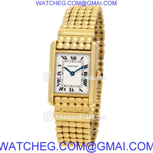 Cartier Cartier 1738 Tank Quartz Female 18k yellow gold 3