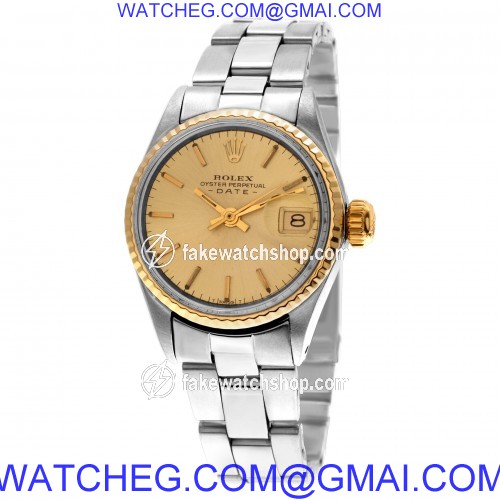Rolex 6517 Date Automatic Female Stainless Steel 3