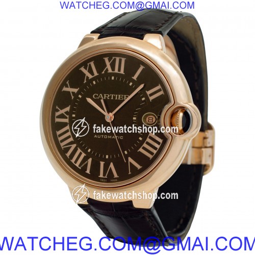Cartier w6920037 Ballon Bleu Automatic Unisex 18k rose gold 3