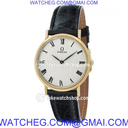 Omega D6672 Classic Manual Male 14k yellow gold 3