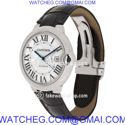 Cartier W6901351 Ballon Bleu Automatic Male 18k White Gold 3