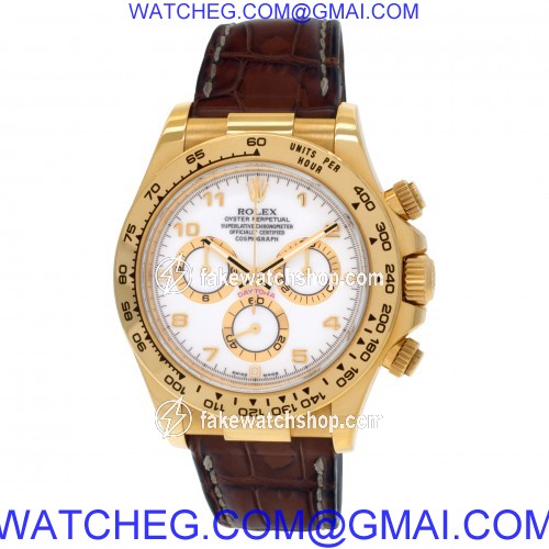 Rolex 116518 Daytona Automatic Male 18k Yellow Gold 3
