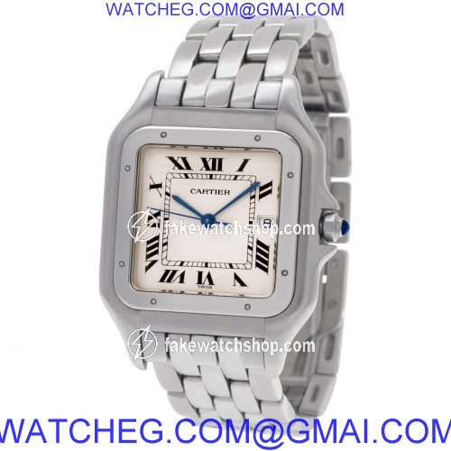 Cartier W25032P5 Panthere Quartz Unisex Stainless Steel 3