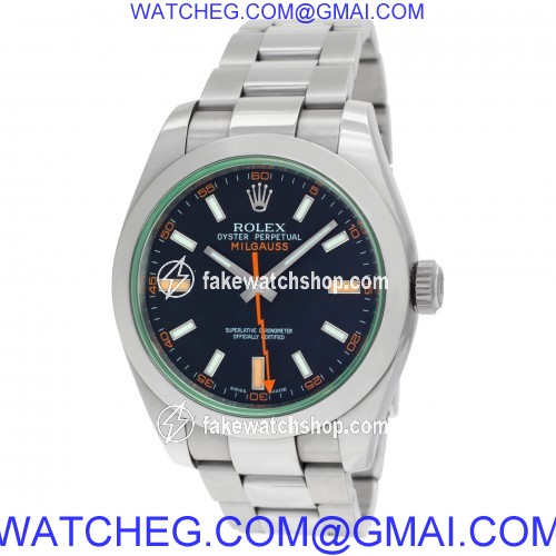Rolex 116400 GV Milgauss Automatic Male Stainless Steel 3