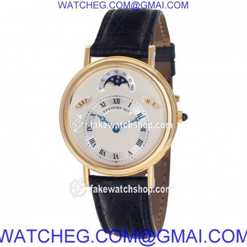 Breguet 3337ba/1e/986 Quantieme Automatic Male 18k yellow gold 3