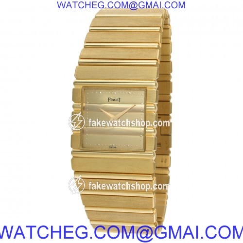 Piaget 7131 C 701 Polo Quartz Unisex 18k yellow gold 3