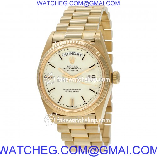Rolex 1803 Day-Date Automatic Unisex 18k yellow gold 3