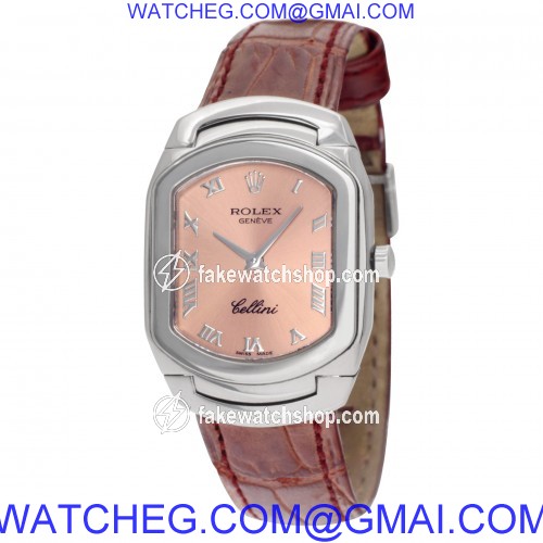 Rolex 6631 Cellini Quartz Female 18k White Gold 3