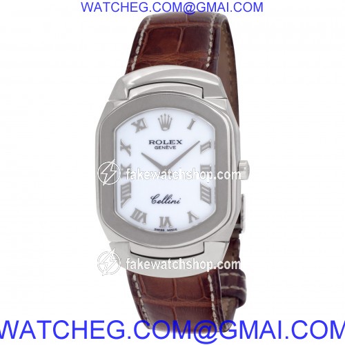 Rolex 6633 Cellini Quartz Male 18k White Gold 3