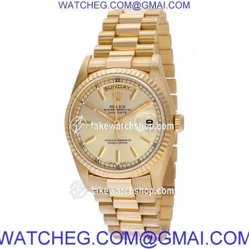 Rolex 18238 Day-Date Automatic Male 18k yellow gold 3