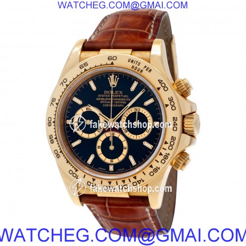 Rolex 16518 Daytona Automatic Male 18k yellow gold 3