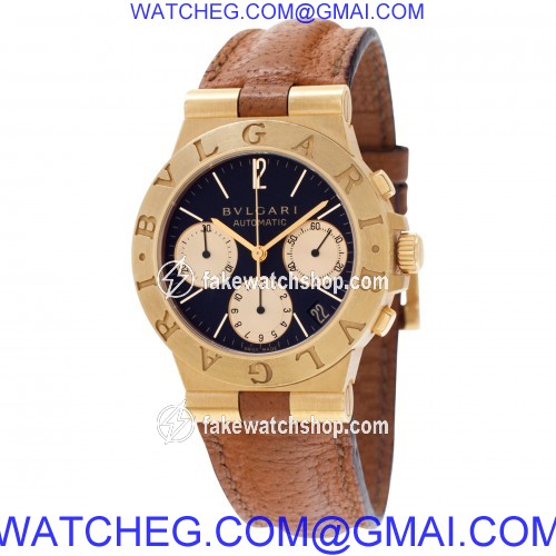 Bvlgari CH35G Diagono Professional Automatic Unisex 18k yellow gold 3