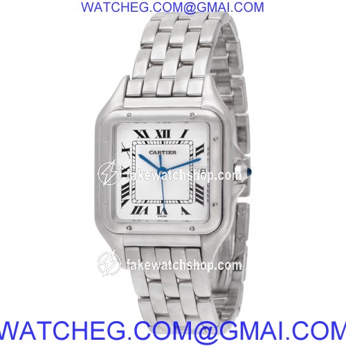 Cartier 1650 Panthere Quartz Unisex 18k White Gold 3