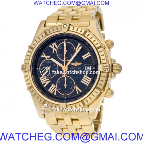 Breitling k13055 Crosswind Automatic Male 18k yellow gold 3