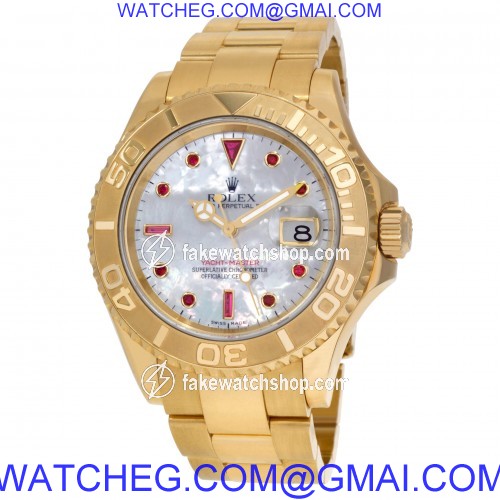 Rolex 166288 Yacht-Master Automatic Male 18k yellow gold 3
