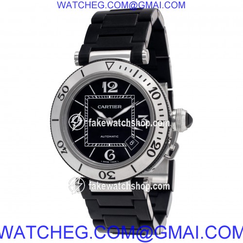 Cartier W31077U2 Pasha Seatimer Automatic Male Stainless Steel 3