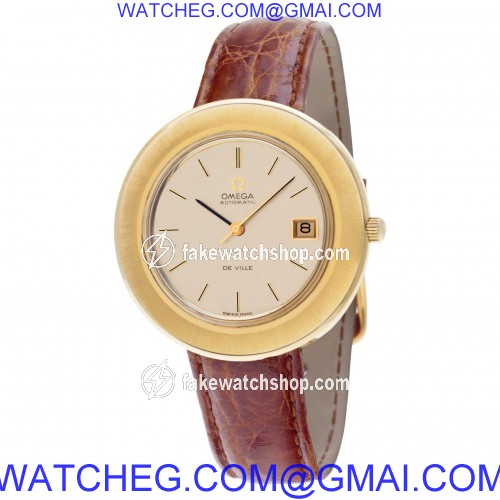 Omega 166.094 De Ville Automatic Male Gold Fill 3
